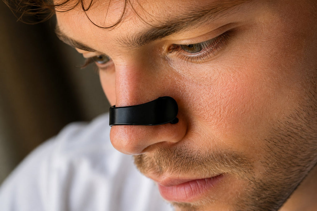 Breathe Air Magnetic Nose Strips — Reusable Nasal Band for Easier Breathing & Better Sleep